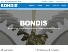 Tablet Screenshot of bondis.com